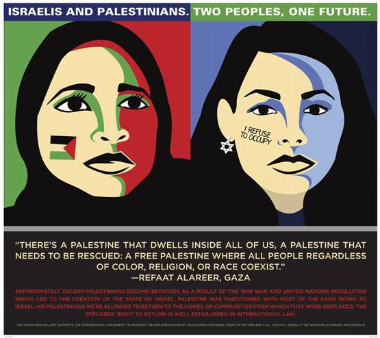 Posters of the International Palestinian Solidarity Movement